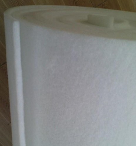 Fiberfill sheet for water filter, air filter, dust filter
